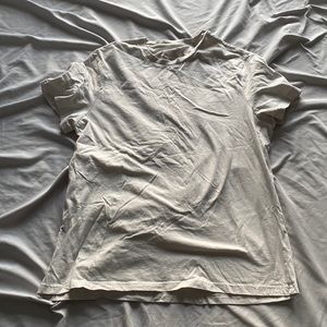 White crewneck tshirt